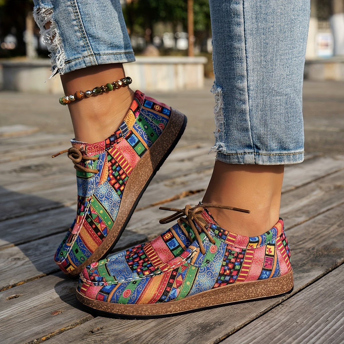 Clara | Chaussures Femme Rétro Colorées Confortables et Élégantes 8