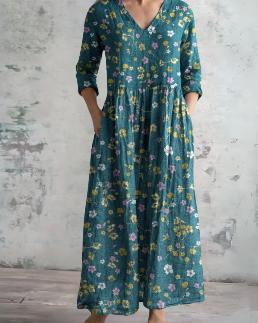 Clara | Robe Longue Femme Colorée et Aérée pour l'Été 6