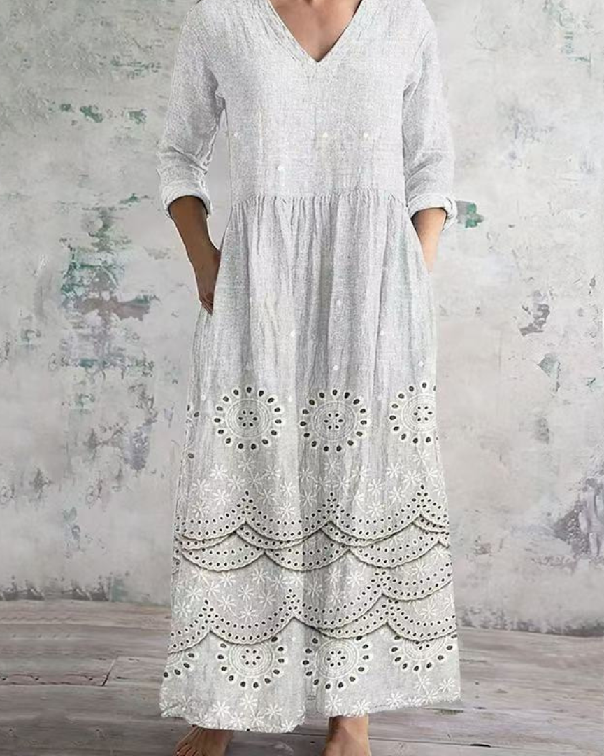 Clara | Robe Longue Femme Colorée et Aérée pour l'Été 8