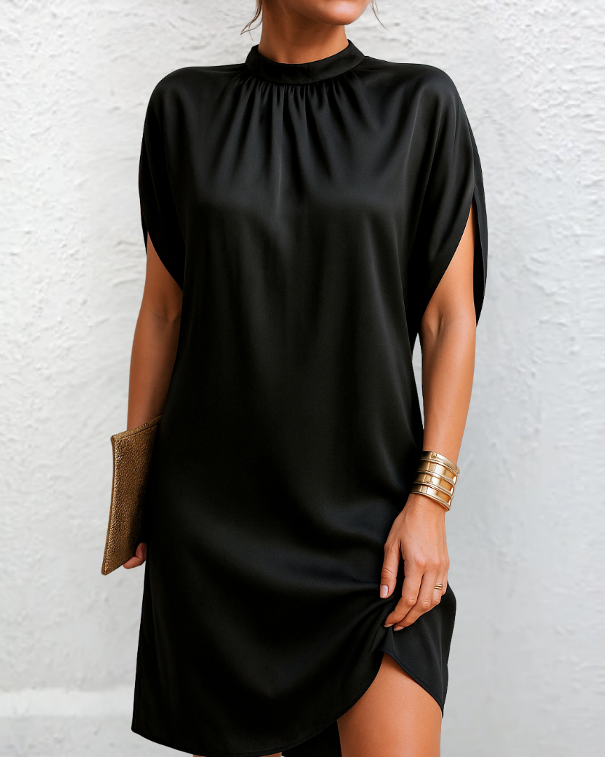 Clara | Robe fluide à manches fendues pour femme 0