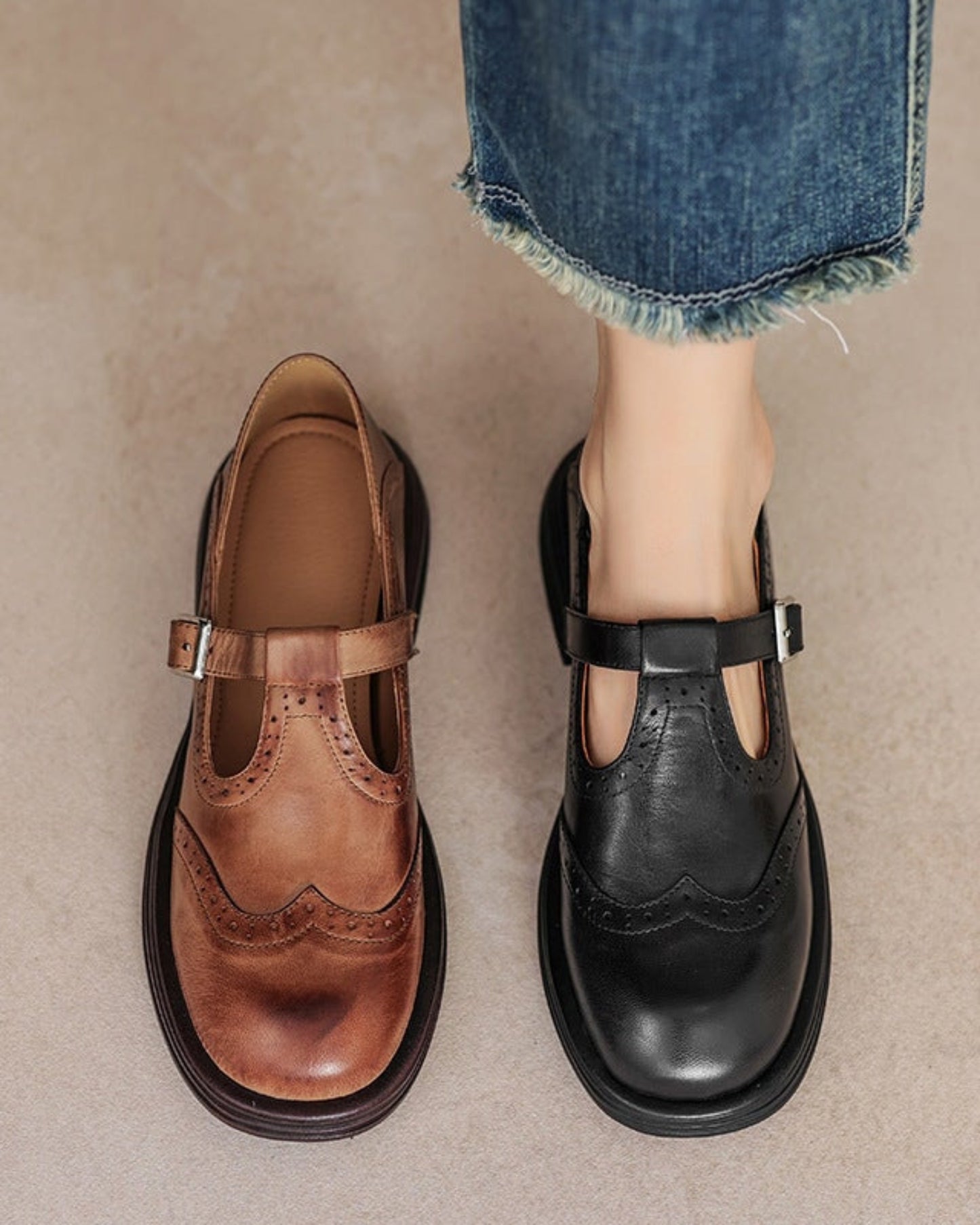 Clara | Sandales Femme Élégantes en Cuir Confortables pour Été 5