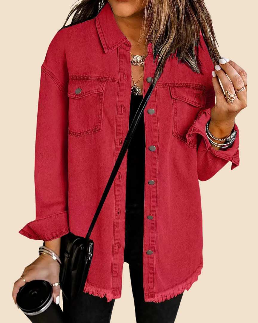 Clara | Veste En Jean Femme Décontractée Pour Un Style Intemporel 7