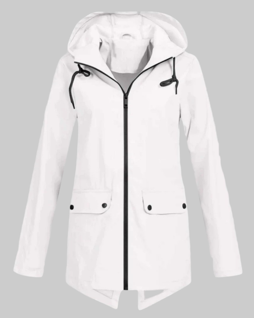 Clara | Veste Imperméable Femme Chic pour Rester au Sec et Élégante 2