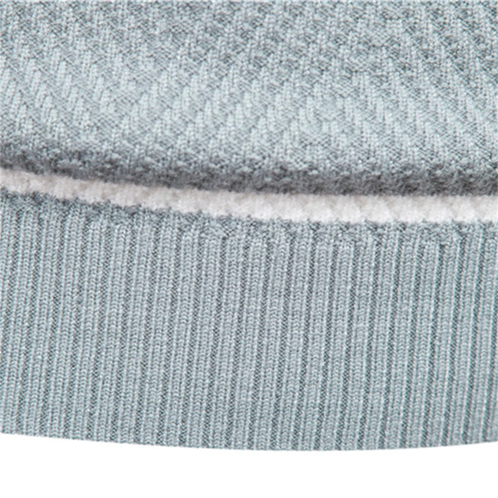 Léa | Élégant Pull Patchwork Long Manches pour Femme Moderne 8