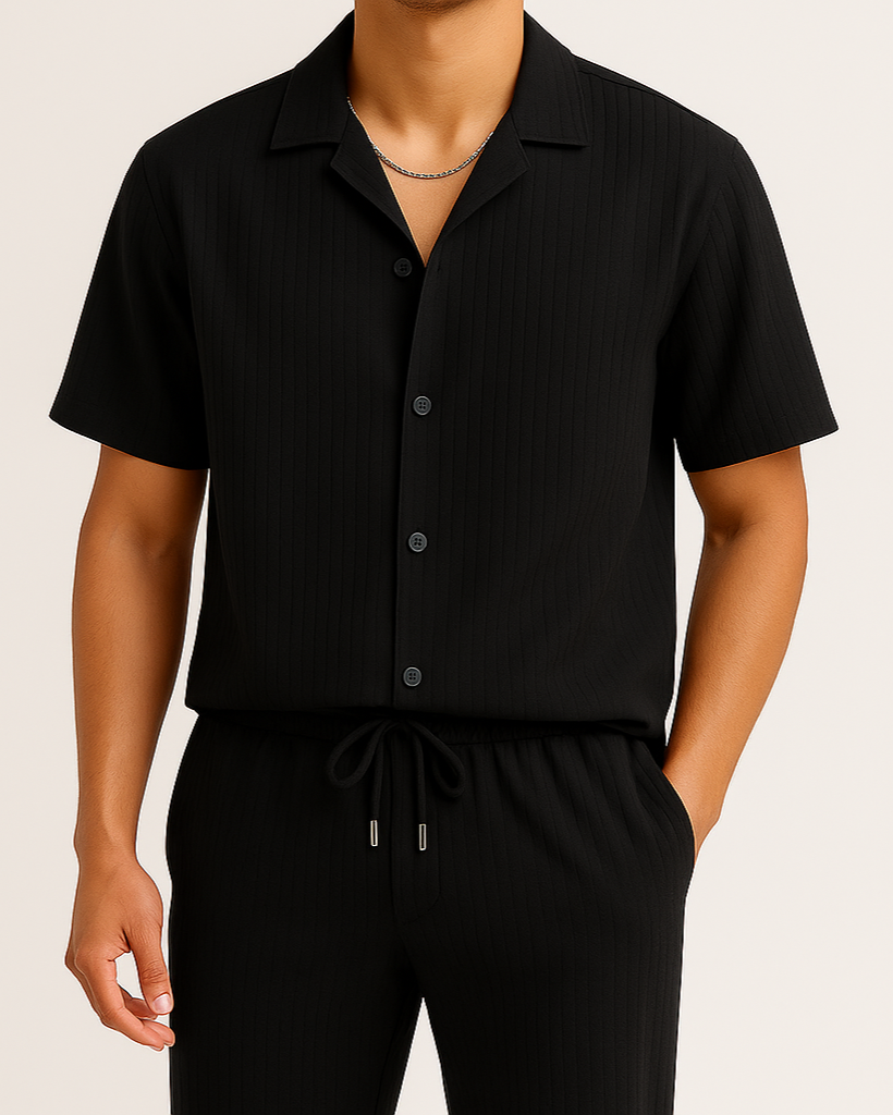 Luca | Ensemble Décontracté en Lin Mélangé pour Homme, Chic et Confortable 4