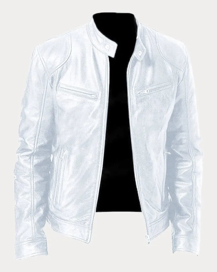 Lucas | Veste en cuir homme élégante pour un style intemporel et décontracté 6