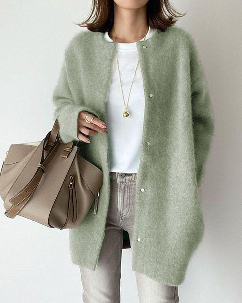 Soline | Cardigan Femme Long pour un Style Chic
