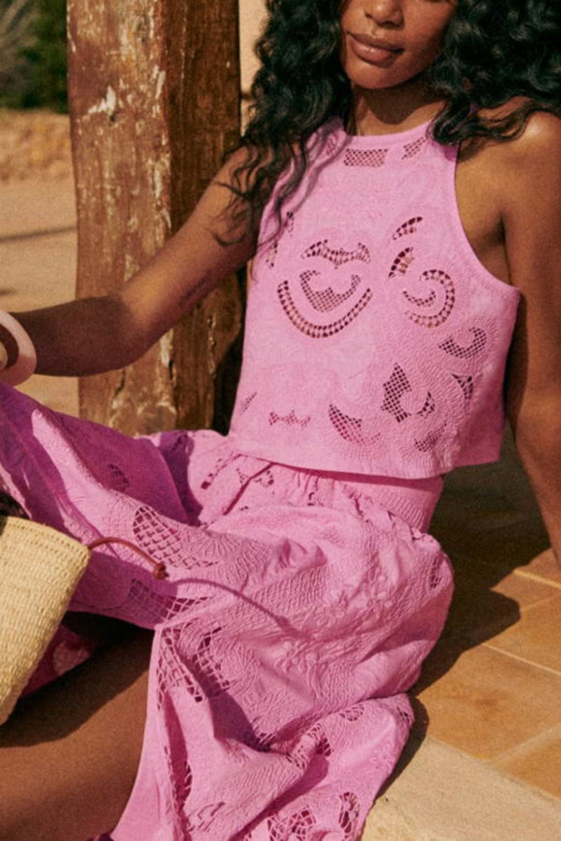 Camille | Ensemble Femme Chic et Léger en Dentelle pour Été 2