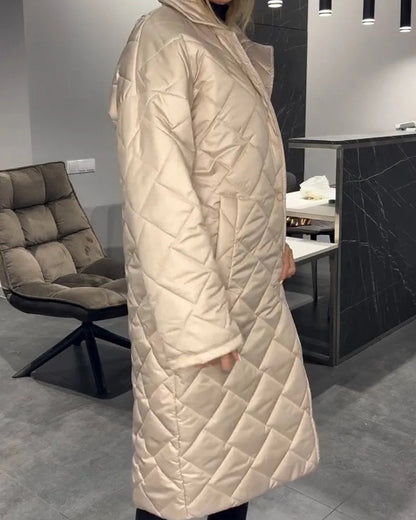 Chloé | Manteau Hiver Femme Élégant en Tissu Léopard Doux et Confortable 5