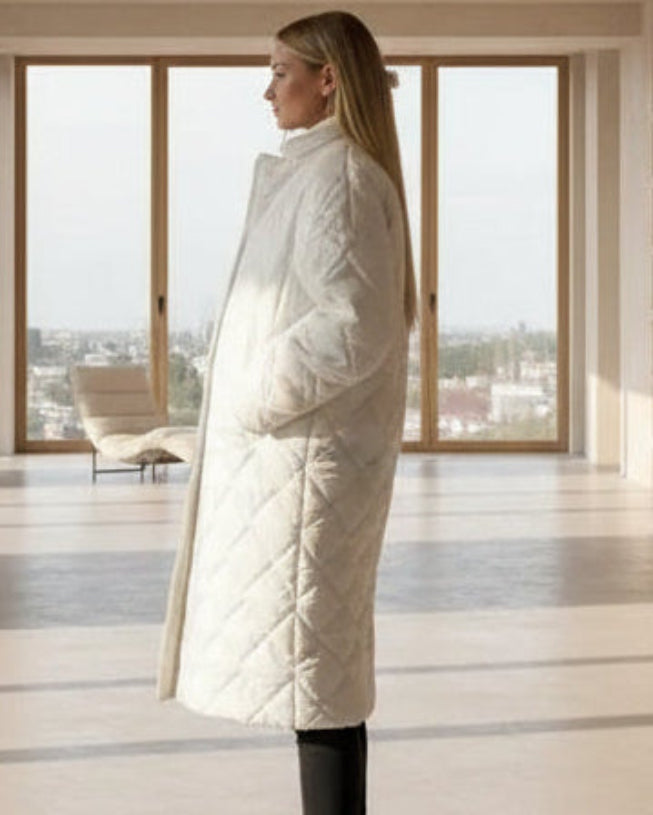 Chloé | Manteau Hiver Femme Élégant en Tissu Léopard Doux et Confortable 7