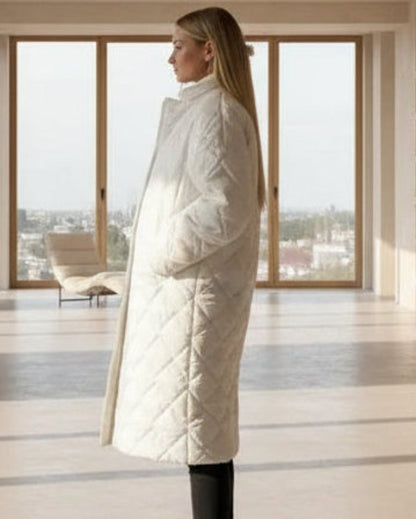 Chloé | Manteau Hiver Femme Élégant en Tissu Léopard Doux et Confortable 7