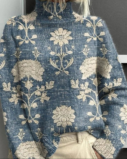 Chloé | Pull Femme Brodé Élégant en Mohair et Laine Mérinos 3