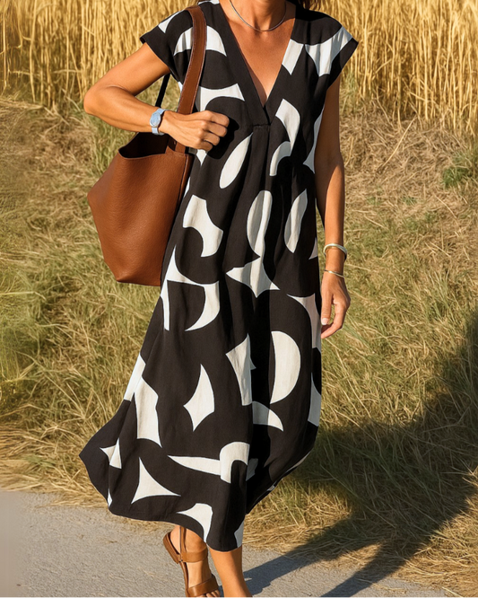 Chloé | Robe Longue Femme Élégante Et Fluide Pour L'Été 0