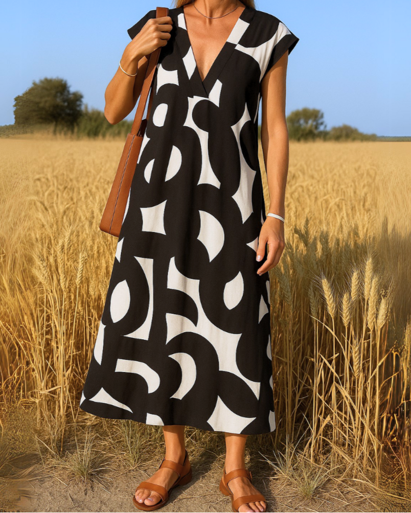 Chloé | Robe Longue Femme Élégante Et Fluide Pour L'Été 1
