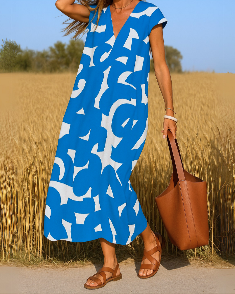 Chloé | Robe Longue Femme Élégante Et Fluide Pour L'Été 3