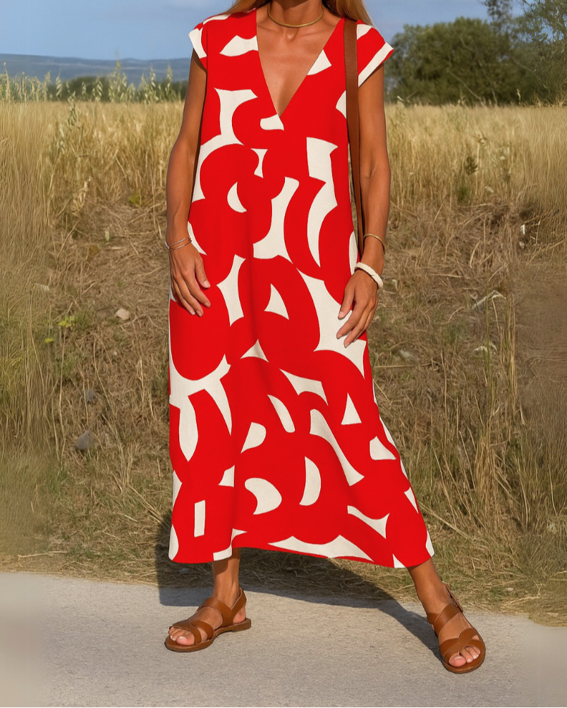 Chloé | Robe Longue Femme Élégante Et Fluide Pour L'Été 4
