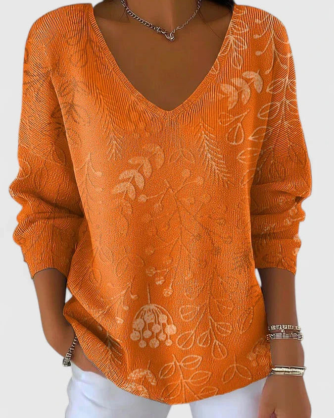 Claire | Pull Femme Élégant en Coton Mélangé pour un Confort Chic 0