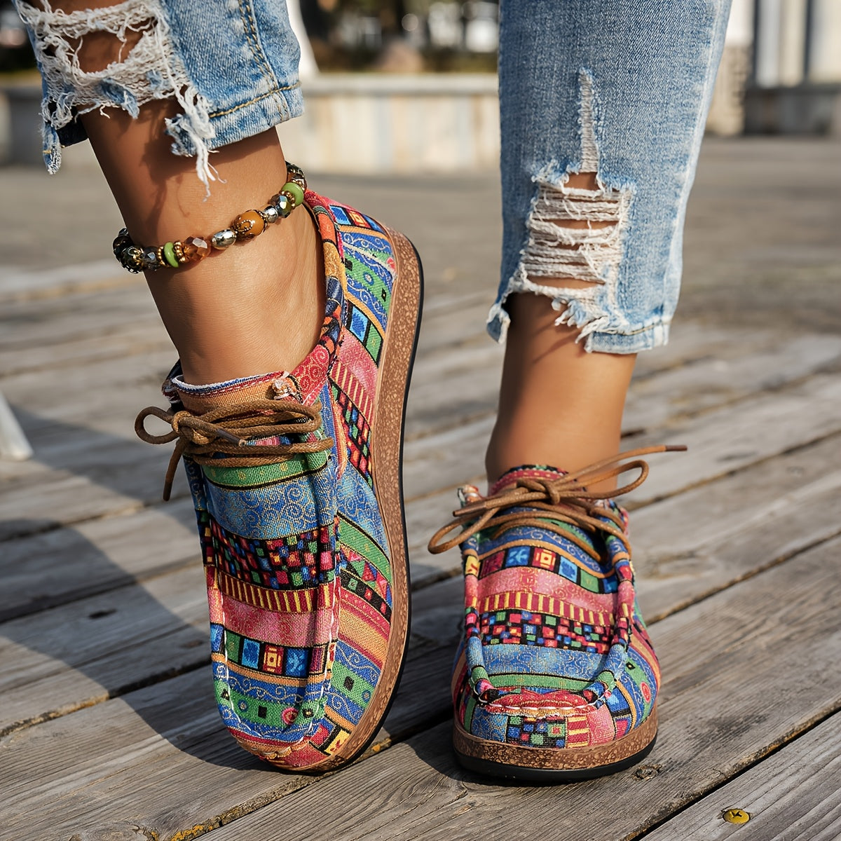 Clara | Chaussures Femme Rétro Colorées Confortables et Élégantes 2