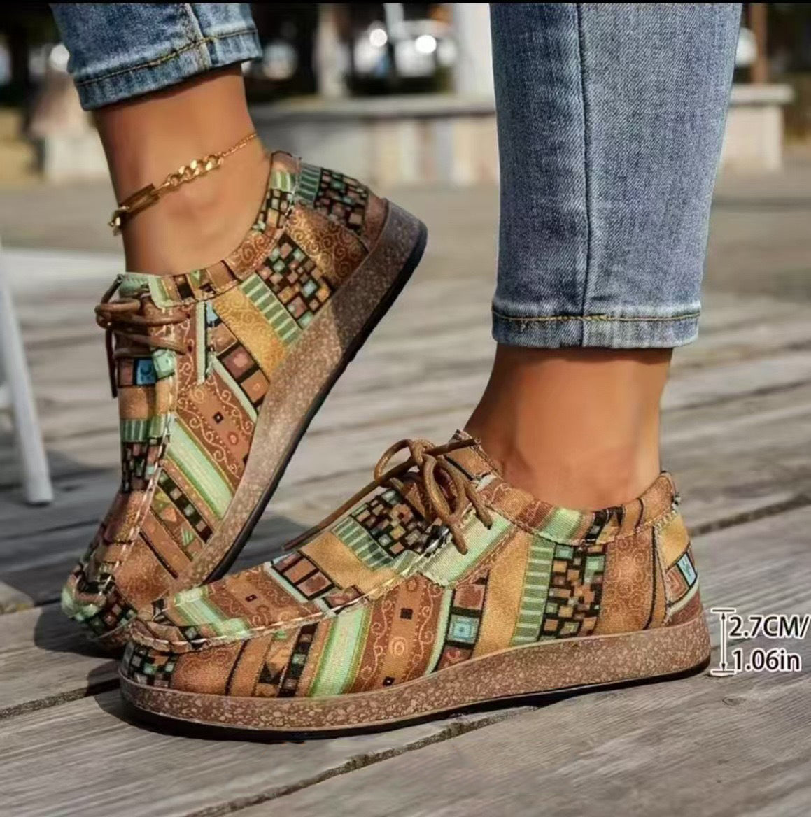 Clara | Chaussures Femme Rétro Colorées Confortables et Élégantes 7