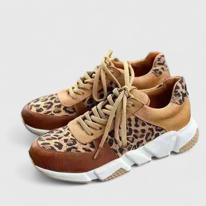Clara | Chaussures de sport élégantes pour femmes avec imprimé léopard 4