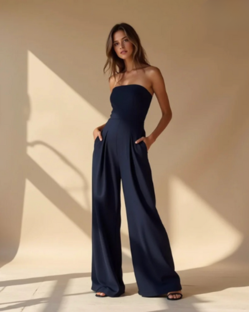 Clara | Combinaison Femme Chic Pantalon Large Élégante pour Sorties 0