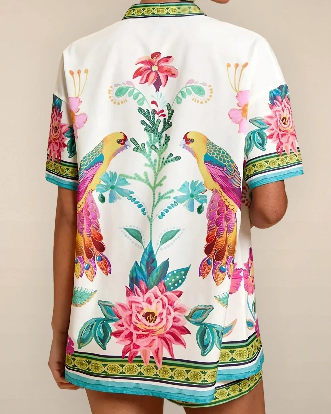 Clara | Ensemble Kimono Floral Élégant pour Femme 7