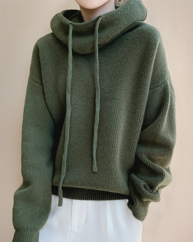 Clara | Pull Femme Chic à Col Haut pour Style Élégant et Confort Optimal 4