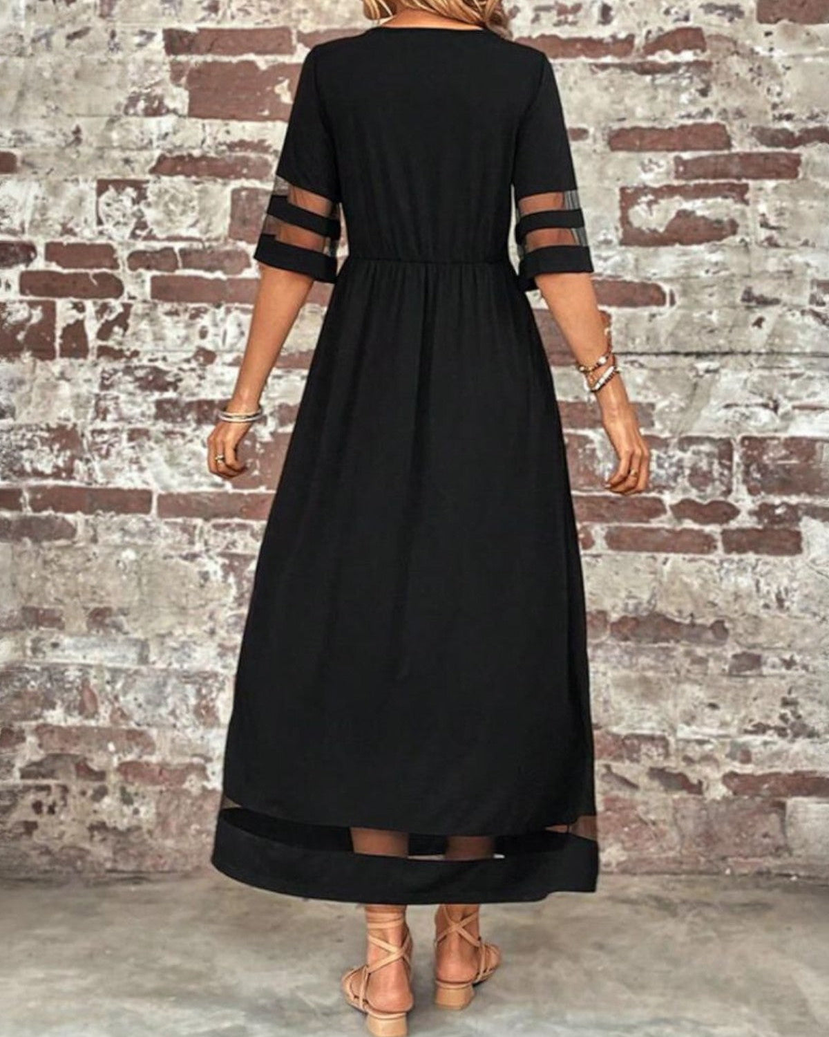 Clara | Robe Longue Femme Chic avec Couverture Stratégique Élégante 2