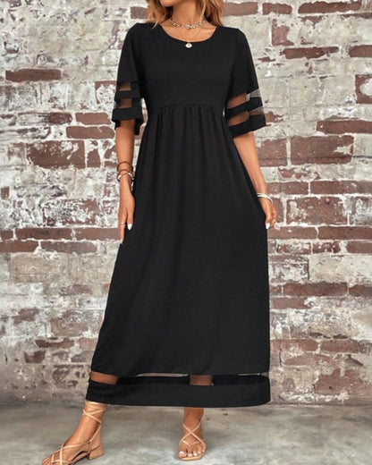 Clara | Robe Longue Femme Chic avec Couverture Stratégique Élégante 3