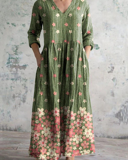 Clara | Robe Longue Femme Colorée et Aérée pour l'Été 1