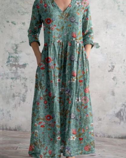 Clara | Robe Longue Femme Colorée et Aérée pour l'Été 3
