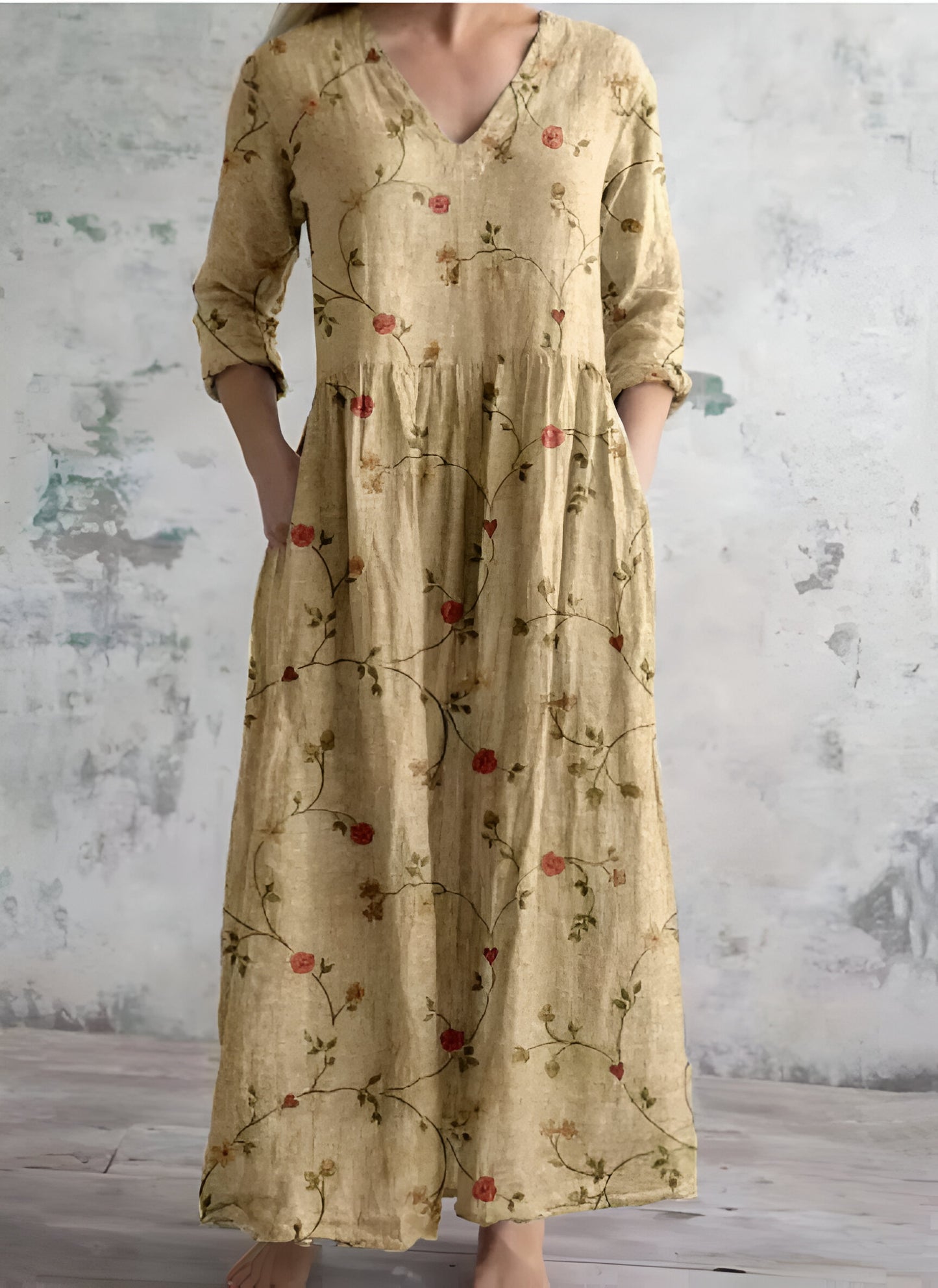Anaïs | Robe Longue Femme Colorée et Aérée
