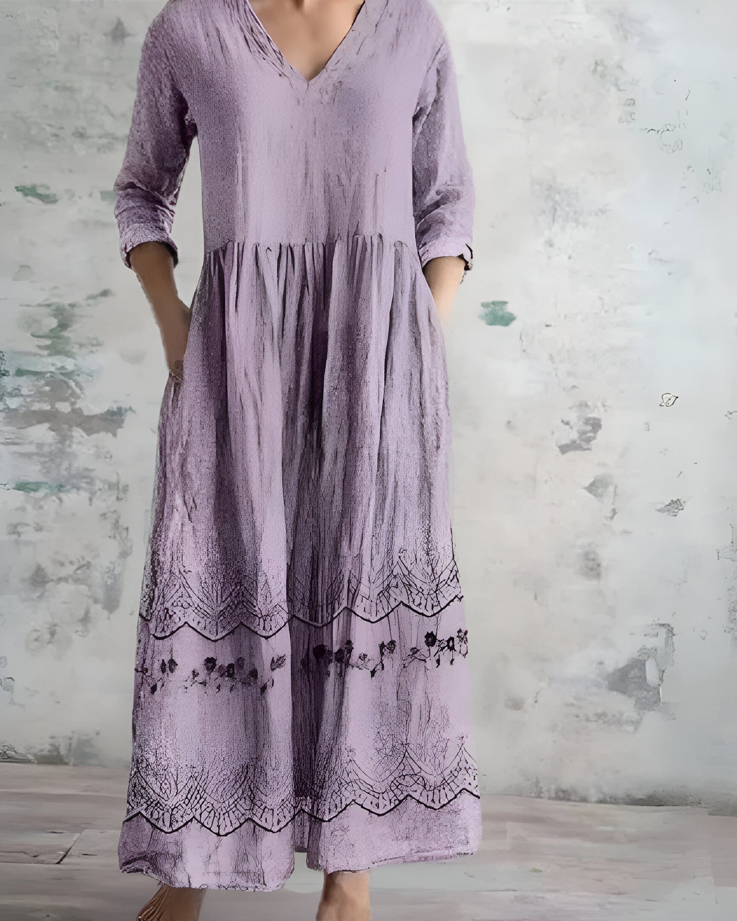 Anaïs | Robe Longue Femme Colorée et Aérée