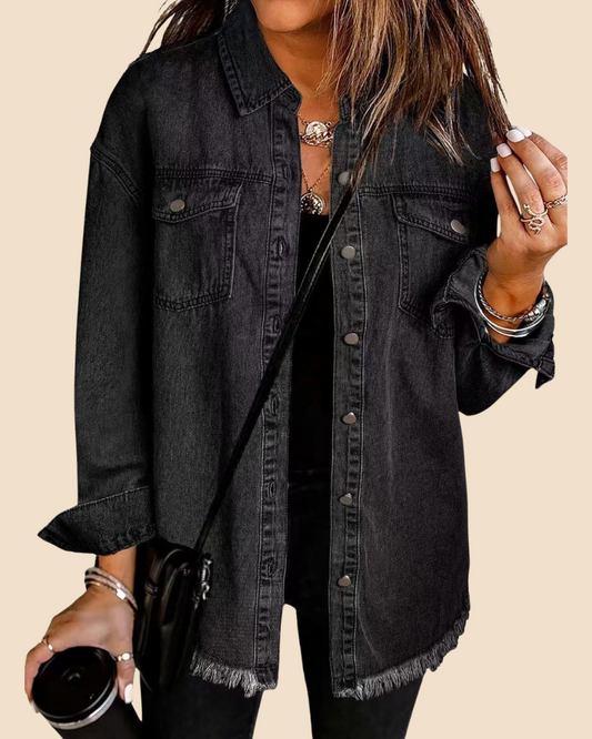 Clara | Veste En Jean Femme Décontractée Pour Un Style Intemporel 0