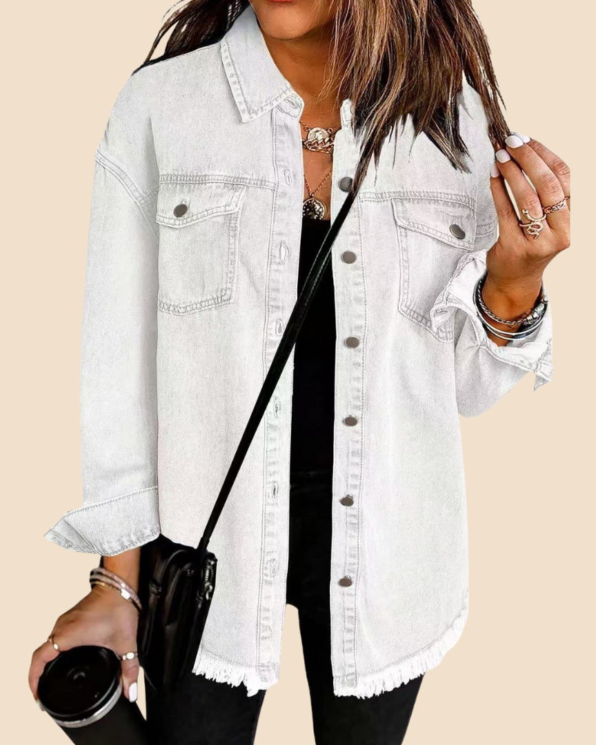 Clara | Veste En Jean Femme Décontractée Pour Un Style Intemporel 5