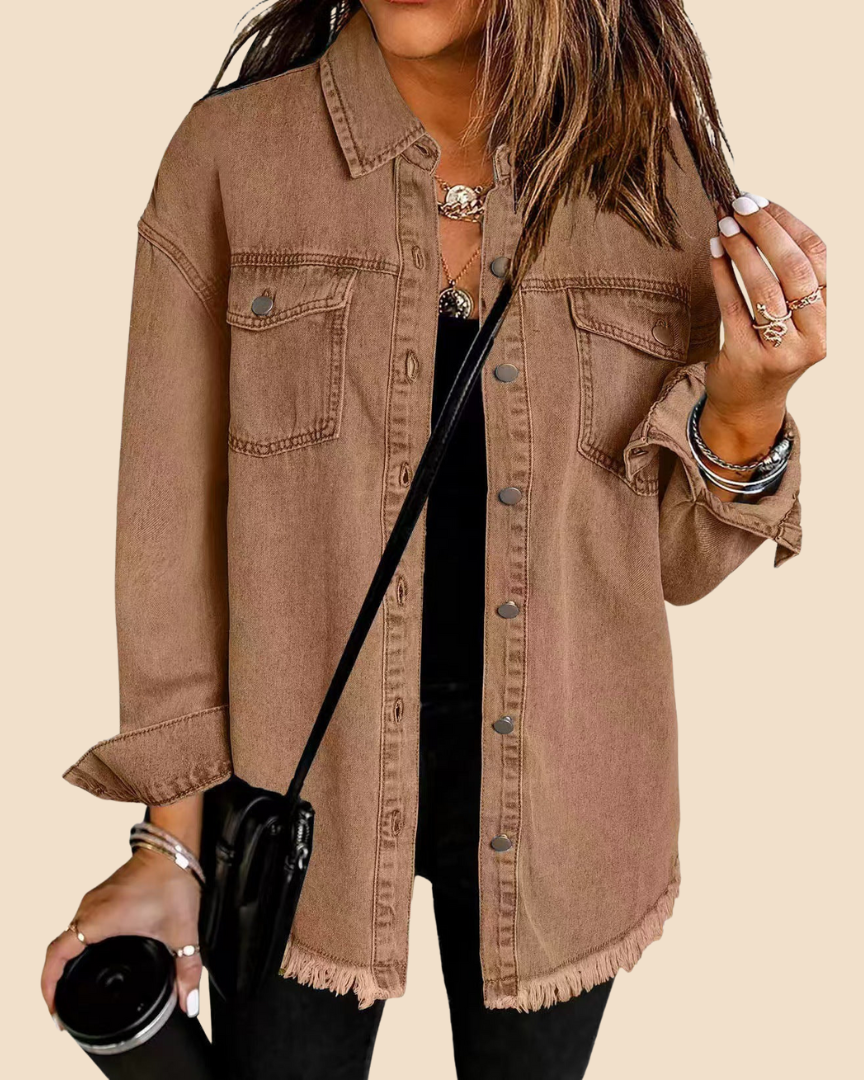 Clara | Veste En Jean Femme Décontractée Pour Un Style Intemporel 6