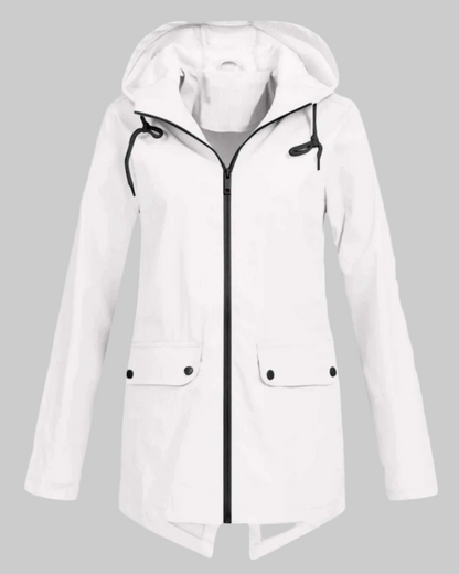 Clara | Veste Imperméable Femme Chic pour Rester au Sec et Élégante 2