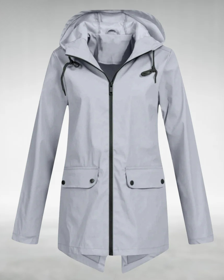 Clara | Veste Imperméable Femme Chic pour Rester au Sec et Élégante 3