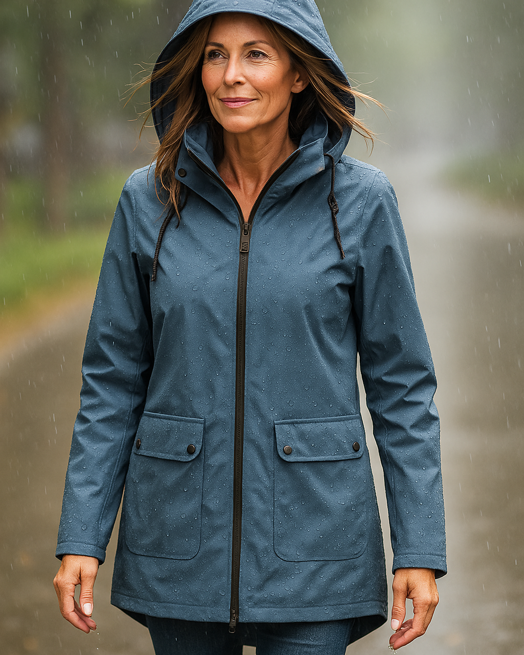 Clara | Veste Imperméable Femme Chic pour Rester au Sec et Élégante 6