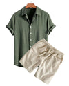 Vert foncé et beige