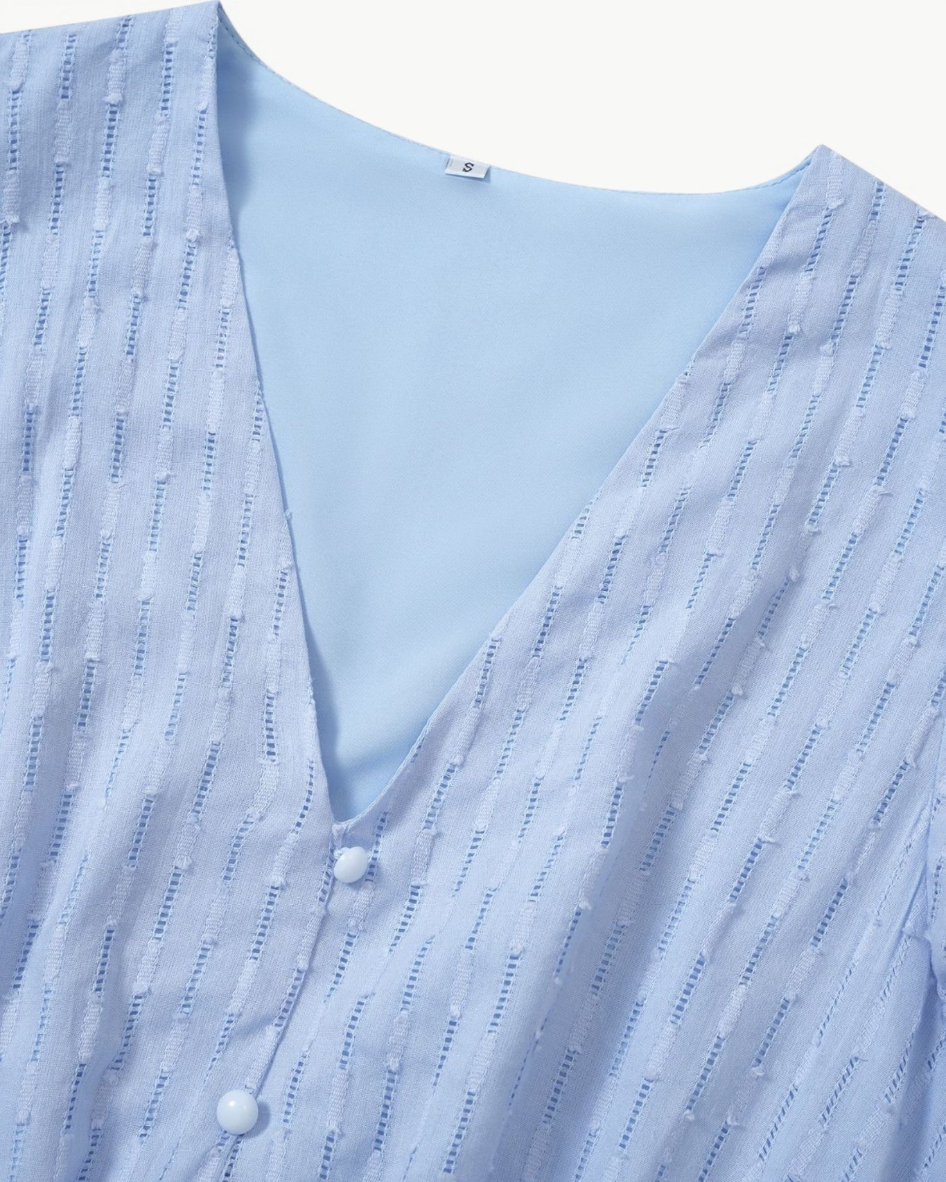 Elodie | Robe Midi Femme Chic à Manches Volantes pour Élégance Estivale 6