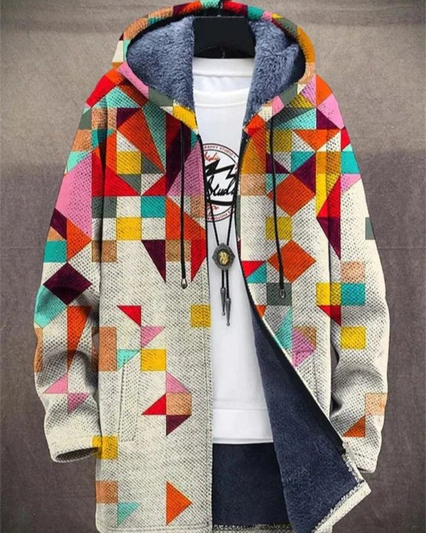 Hugo | Cardigan Homme Élégant Imprimé pour un Look Artistique Chic 1