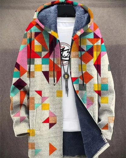 Hugo | Cardigan Homme Élégant Imprimé pour un Look Artistique Chic 1