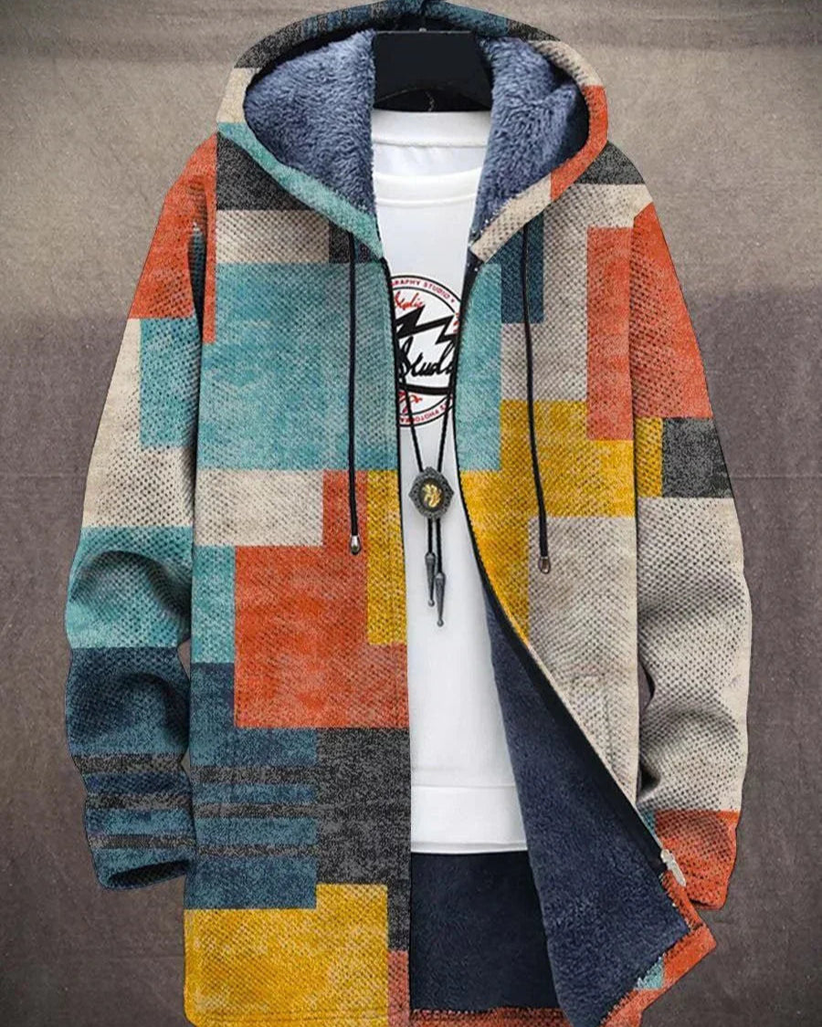 Hugo | Cardigan Homme Élégant Imprimé pour un Look Artistique Chic 2