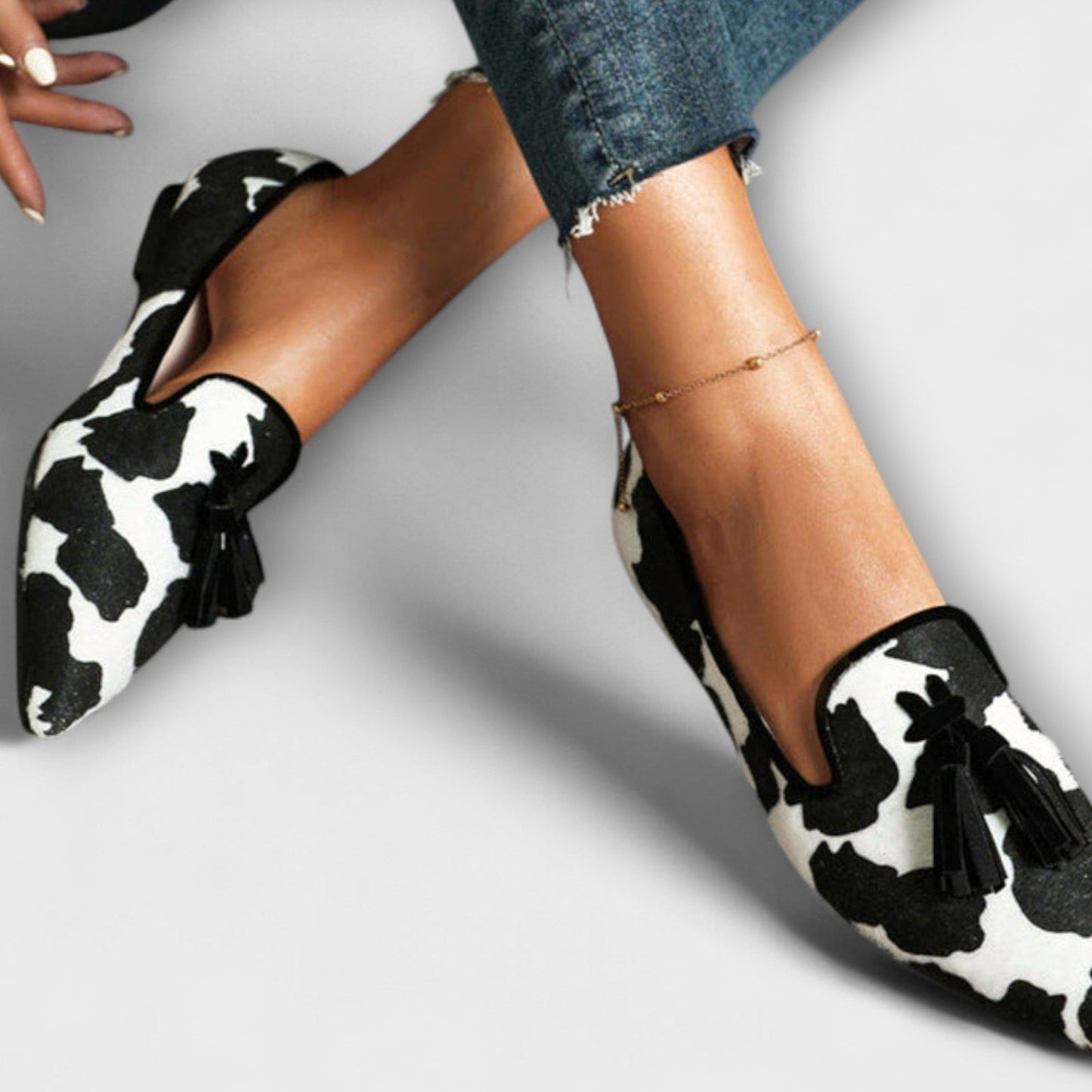 Julia | Mocassins Femmes Élégants en Peluche Confortables et Stylés 3