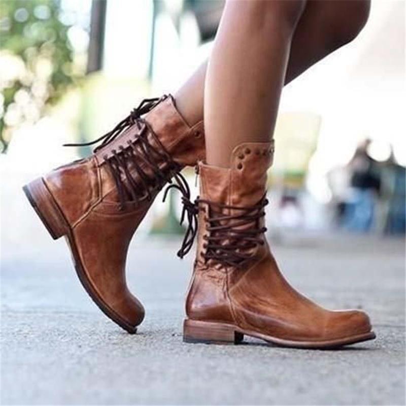 Léa | Bottes Hiver Femme Élégantes et Confortables en Cuir Synthétique 3