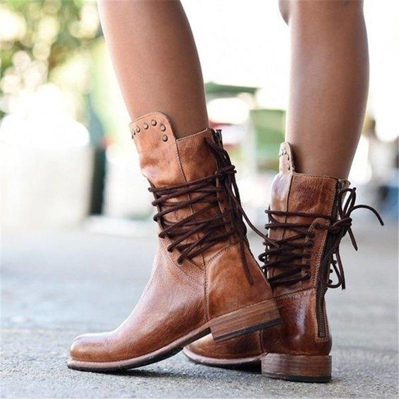 Léa | Bottes Hiver Femme Élégantes et Confortables en Cuir Synthétique 6