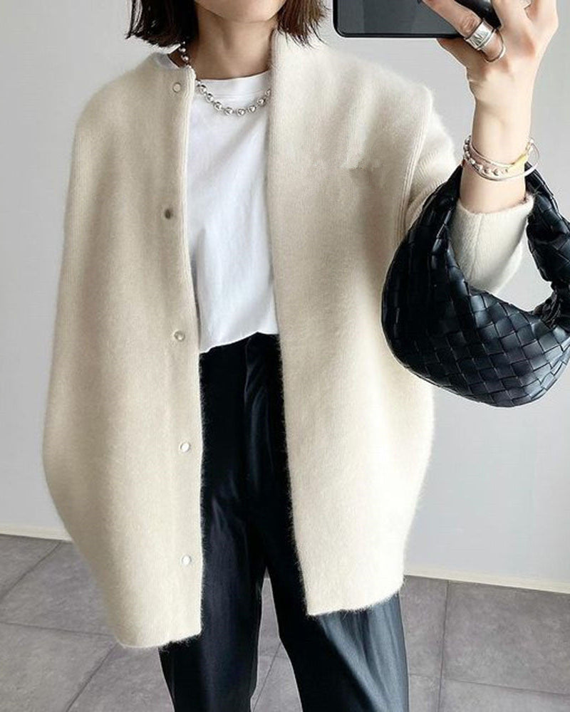 Léa | Cardigan Femme Long en Laine Douce et Élégant pour un Style Chic 2
