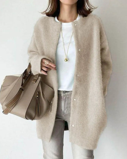 Léa | Cardigan Femme Long en Laine Douce et Élégant pour un Style Chic 5