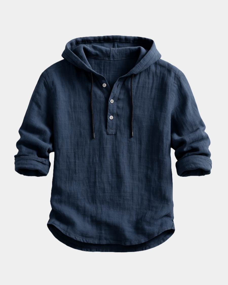 Léa | Chemise à Capuche en Lin Naturel Élégante et Confortable pour Femme 1